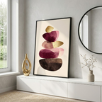 Golden Harmony | Abstract Luxury Stone Balance Art ⚖️✨